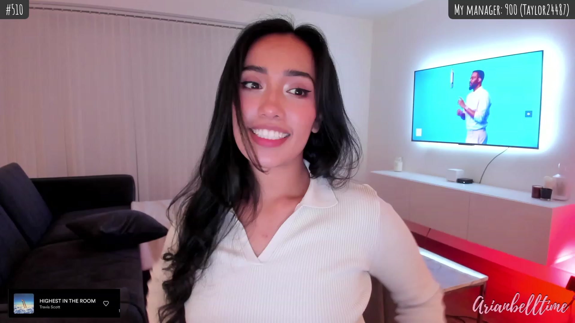 Gallery image thumbnail from ArianBelltime's myfreecams stream on, 11/16/2023, 05:59 image 19 of 20