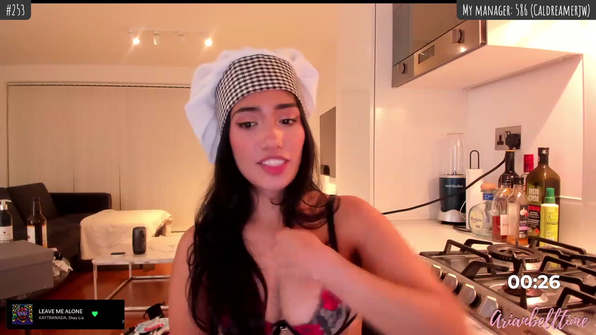 Gallery image thumbnail from ArianBelltime's myfreecams stream on, 11/18/2023, 05:50 image 14 of 20