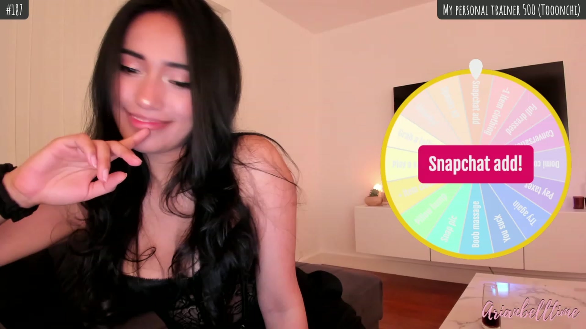 Gallery image thumbnail from ArianBelltime's myfreecams stream on, 12/04/2023, 03:06 image 5 of 20