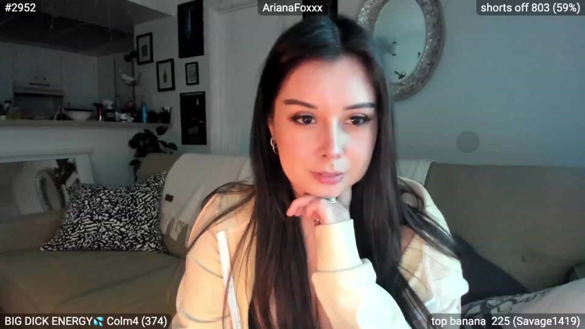 Gallery image thumbnail from ArianaFoxxx's myfreecams stream on, 11/21/2022, 24:42 image 19 of 20