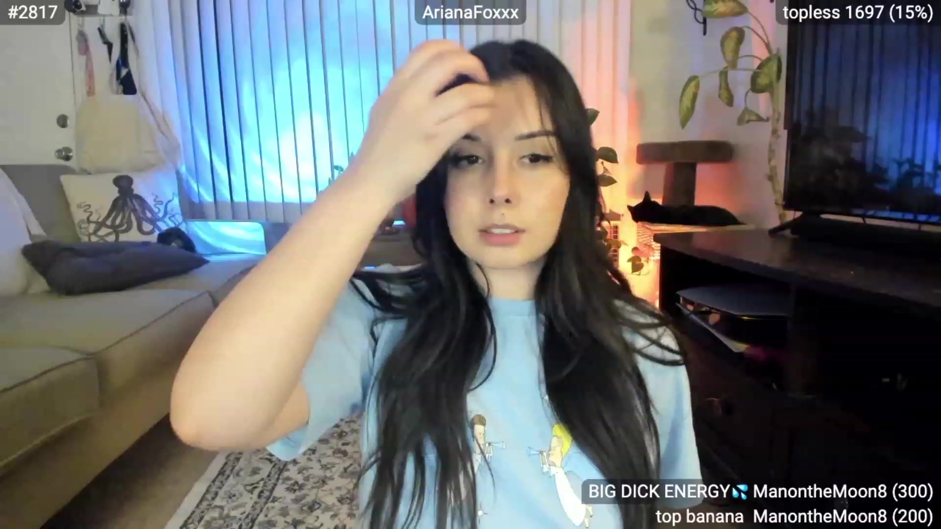 Gallery image thumbnail from ArianaFoxxx's myfreecams stream on, 11/23/2022, 08:13 image 6 of 20