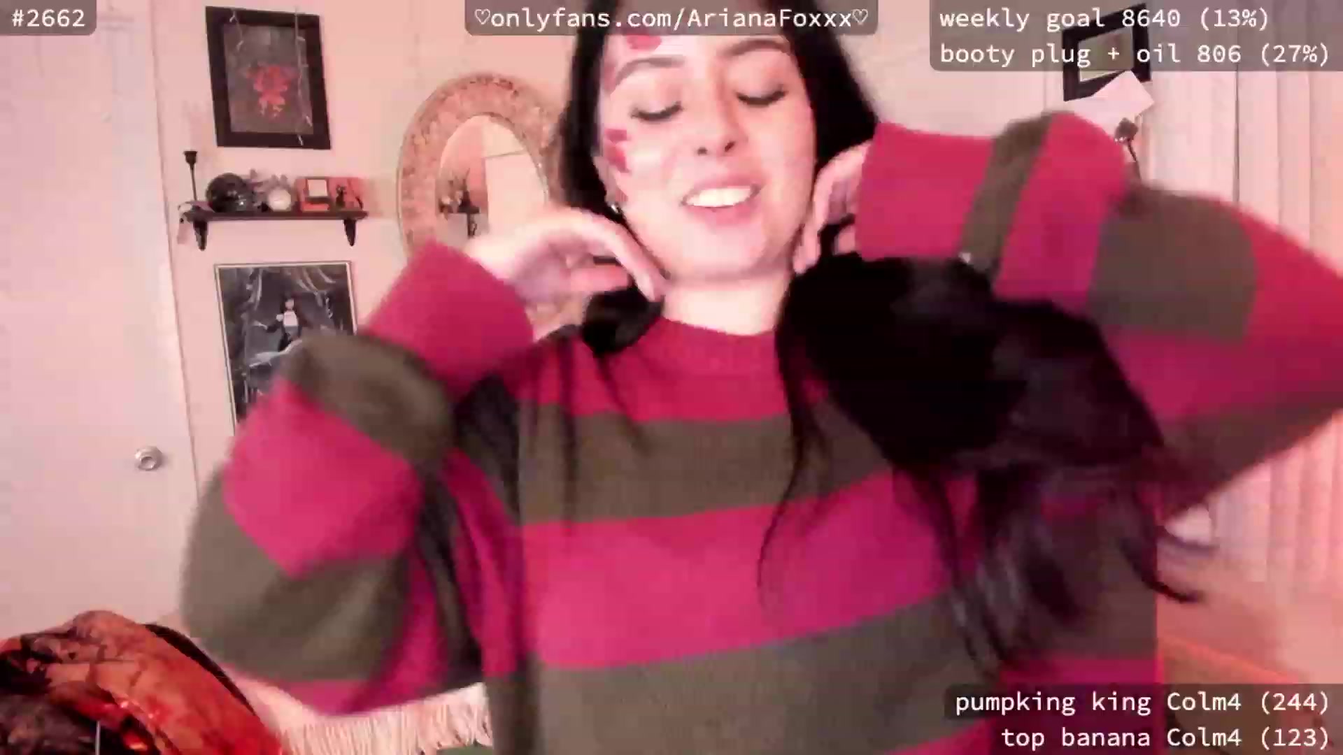 Gallery image thumbnail from ArianaFoxxx's myfreecams stream on, 10/29/2023, 08:40 image 18 of 20