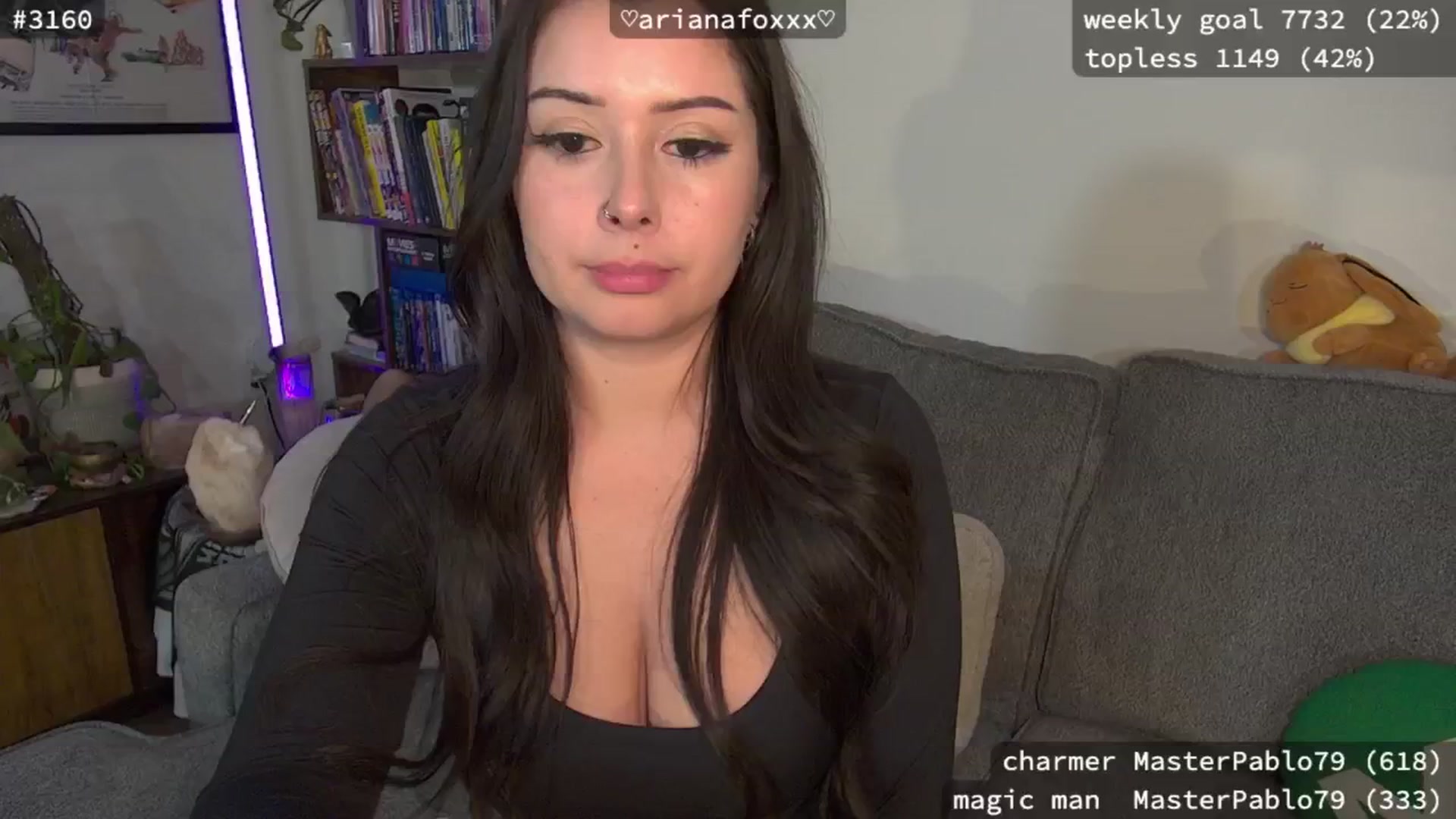Gallery image thumbnail from ArianaFoxxx's myfreecams stream on, 01/01/2025, 01:47 image 4 of 20