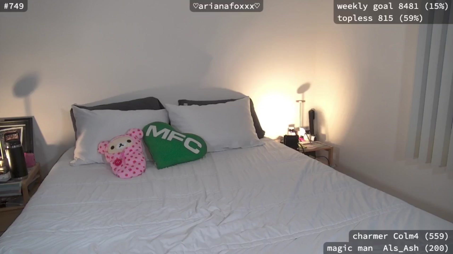 Gallery image thumbnail from ArianaFoxxx's myfreecams stream on, 01/08/2025, 01:16 image 8 of 20