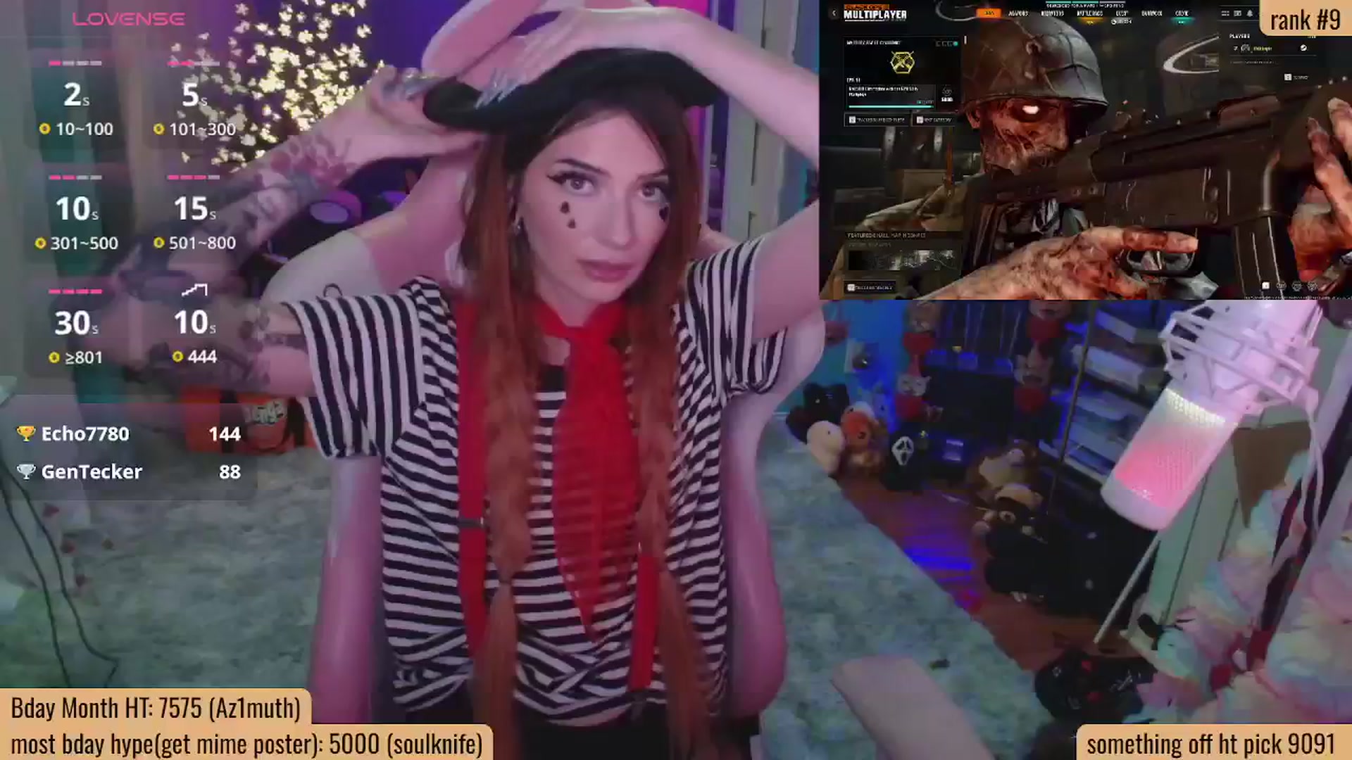 Gallery image thumbnail from ArielAZ's myfreecams stream on, 06/05/2025, 04:43 image 2 of 20