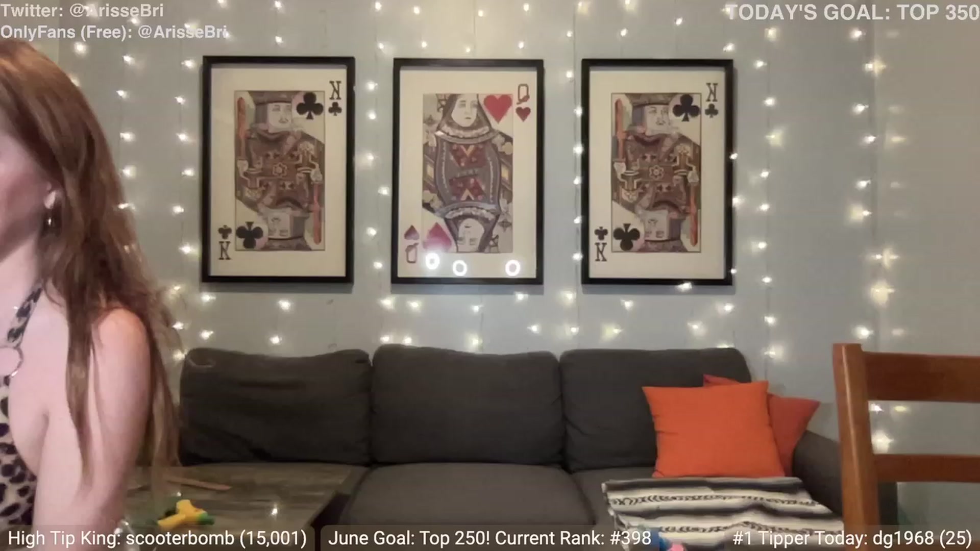 Gallery image thumbnail from ArisseBri's myfreecams stream on, 06/27/2023, 03:12 image 8 of 20