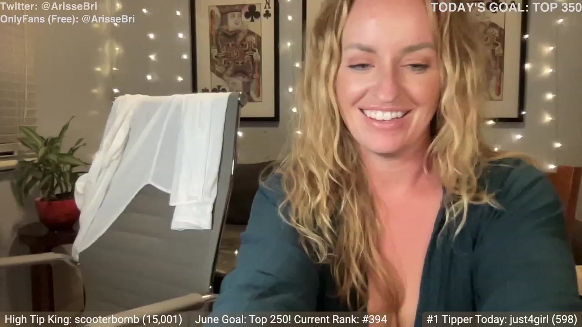 Gallery image thumbnail from ArisseBri's myfreecams stream on, 06/27/2023, 04:54 image 11 of 20