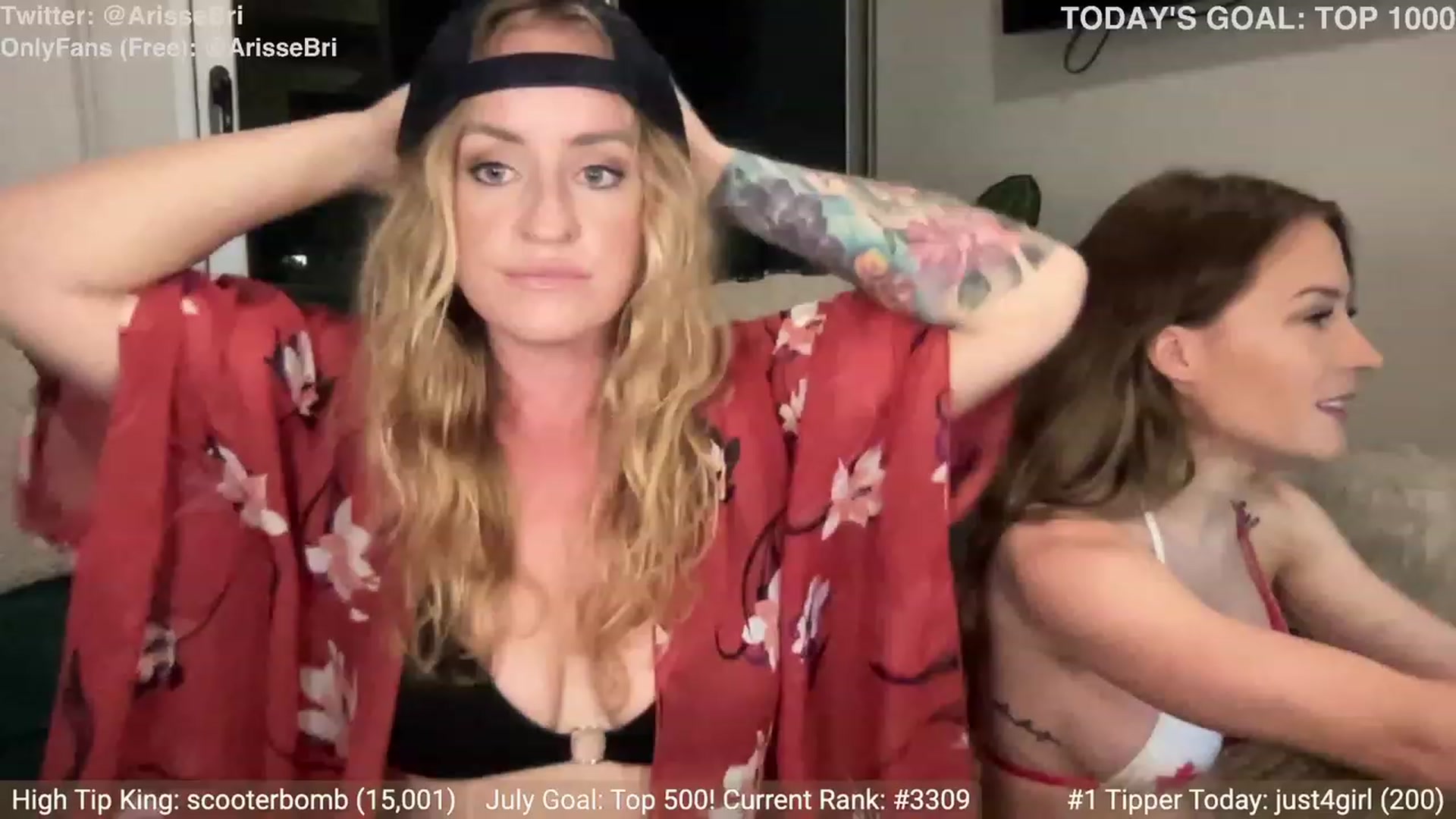 Gallery image thumbnail from ArisseBri's myfreecams stream on, 07/10/2023, 07:28 image 1 of 20