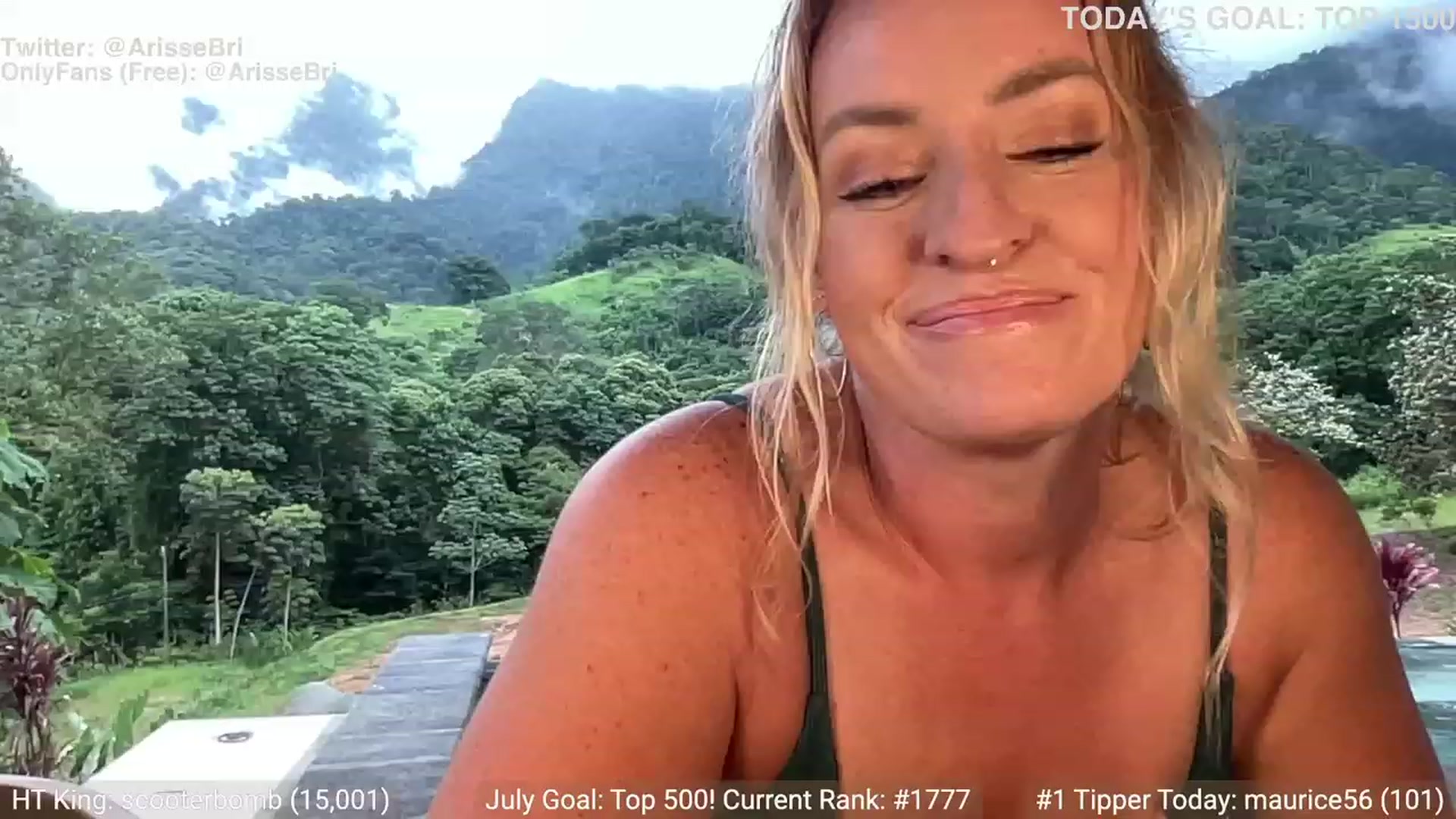 Gallery image thumbnail from ArisseBri's myfreecams stream on, 07/13/2023, 24:04 image 8 of 20