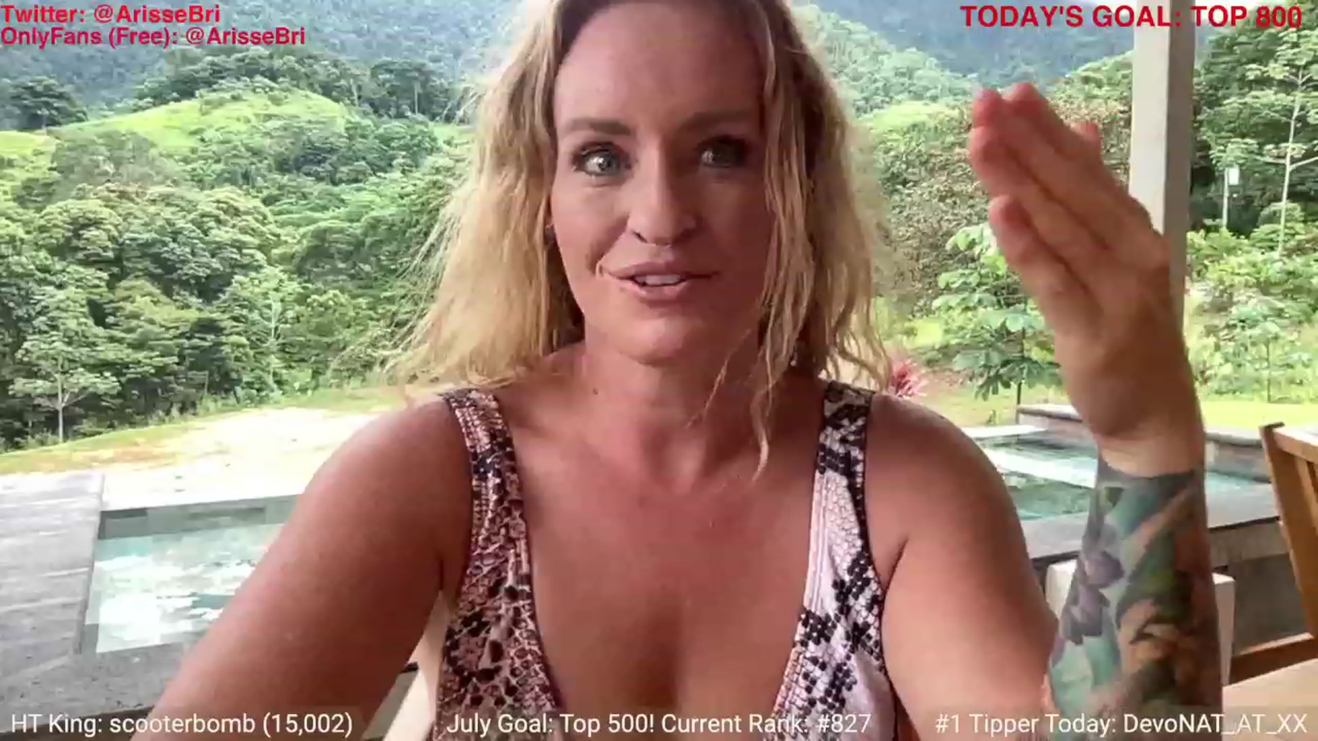 Gallery image thumbnail from ArisseBri's myfreecams stream on, 07/16/2023, 21:10 image 8 of 20