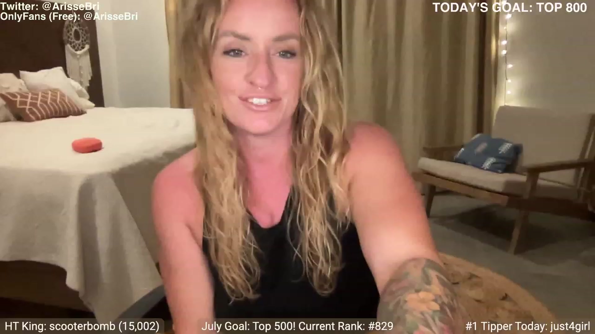 Gallery image thumbnail from ArisseBri's myfreecams stream on, 07/21/2023, 04:47 image 12 of 20
