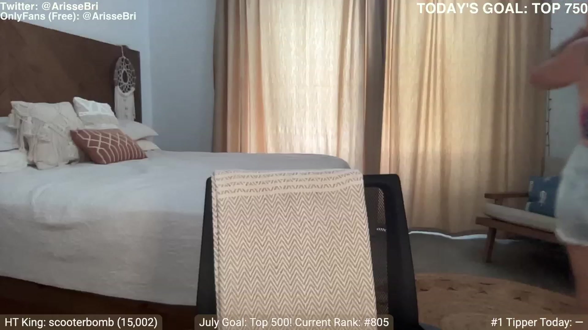 Gallery image thumbnail from ArisseBri's myfreecams stream on, 07/27/2023, 23:05 image 8 of 20