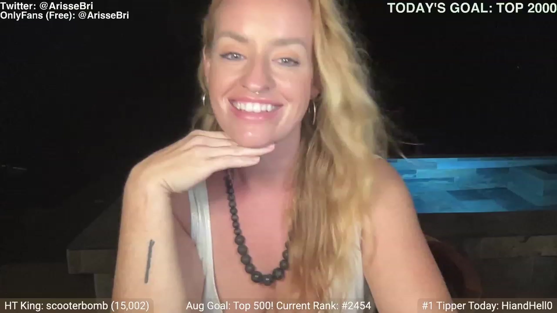 Gallery image thumbnail from ArisseBri's myfreecams stream on, 08/05/2023, 03:40 image 20 of 20