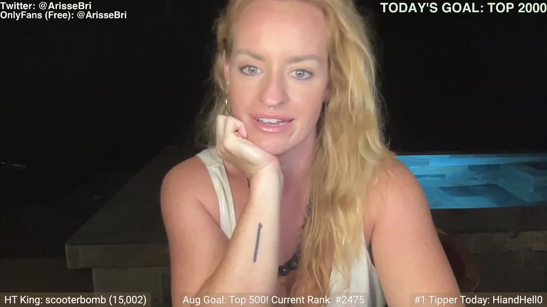 Gallery image thumbnail from ArisseBri's myfreecams stream on, 08/05/2023, 03:40 image 12 of 20