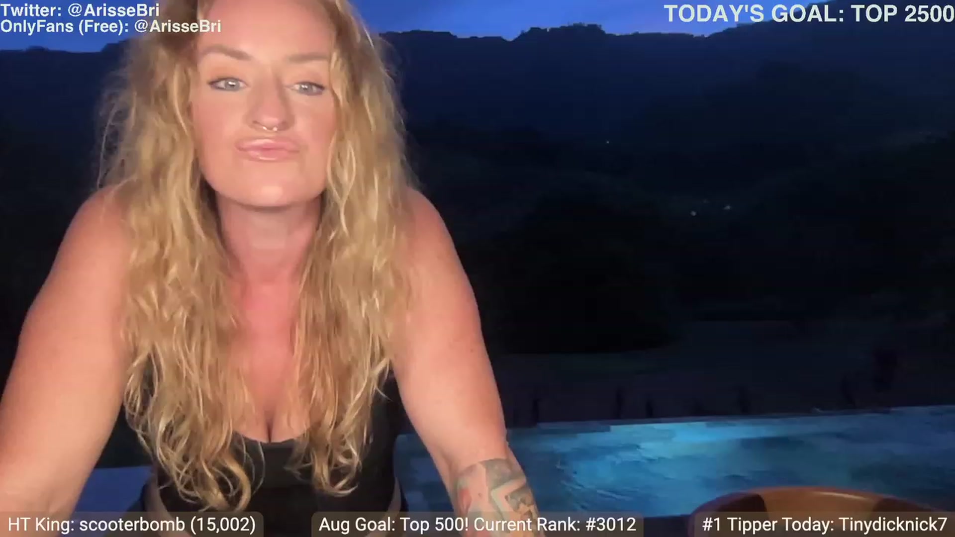 Gallery image thumbnail from ArisseBri's myfreecams stream on, 08/07/2023, 01:20 image 1 of 20