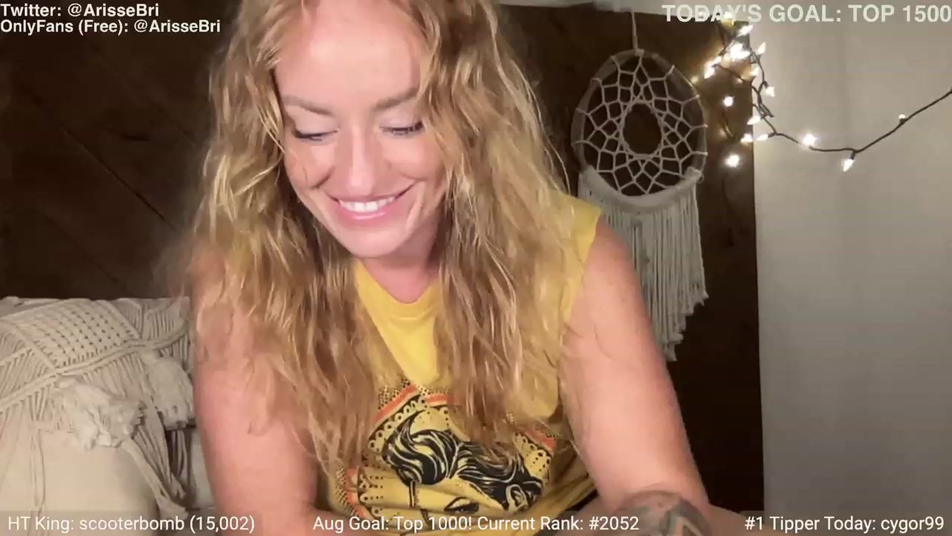 Gallery image thumbnail from ArisseBri's myfreecams stream on, 08/13/2023, 03:44 image 20 of 20