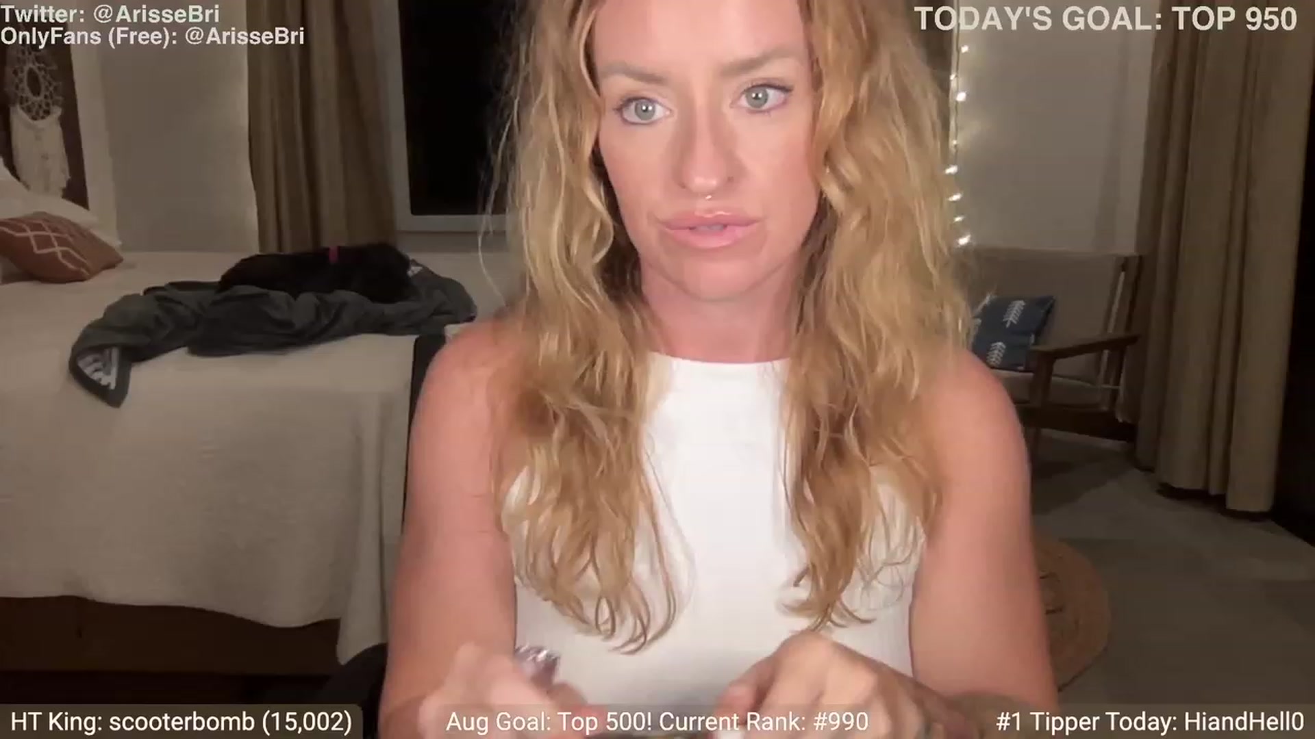 Gallery image thumbnail from ArisseBri's myfreecams stream on, 08/22/2023, 04:07 image 20 of 20