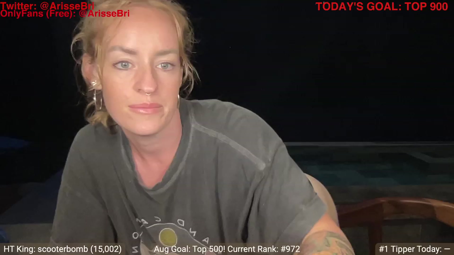 Gallery image thumbnail from ArisseBri's myfreecams stream on, 08/25/2023, 24:23 image 9 of 20
