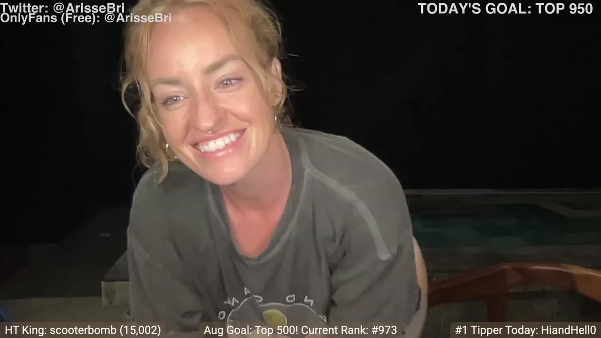 Gallery image thumbnail from ArisseBri's myfreecams stream on, 08/25/2023, 24:23 image 16 of 20