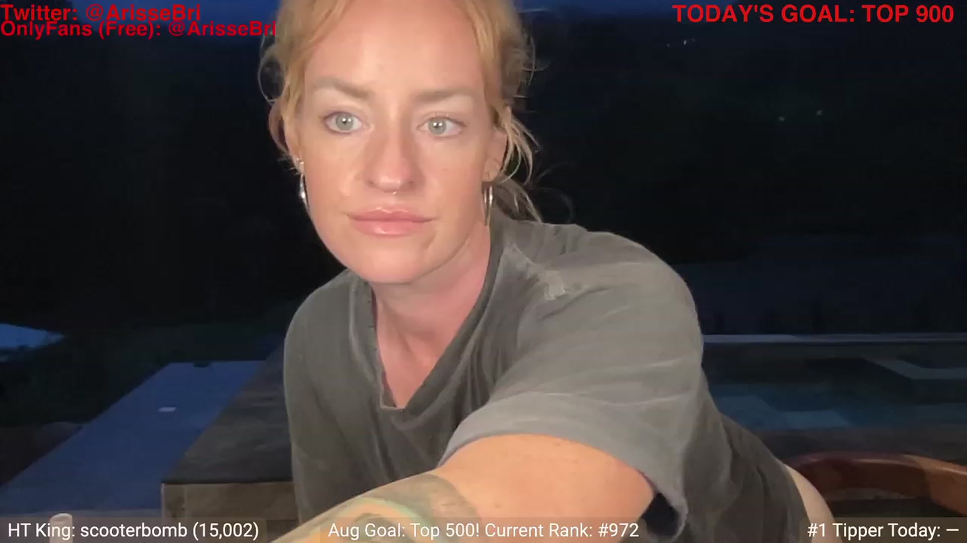 Gallery image thumbnail from ArisseBri's myfreecams stream on, 08/25/2023, 24:23 image 6 of 20