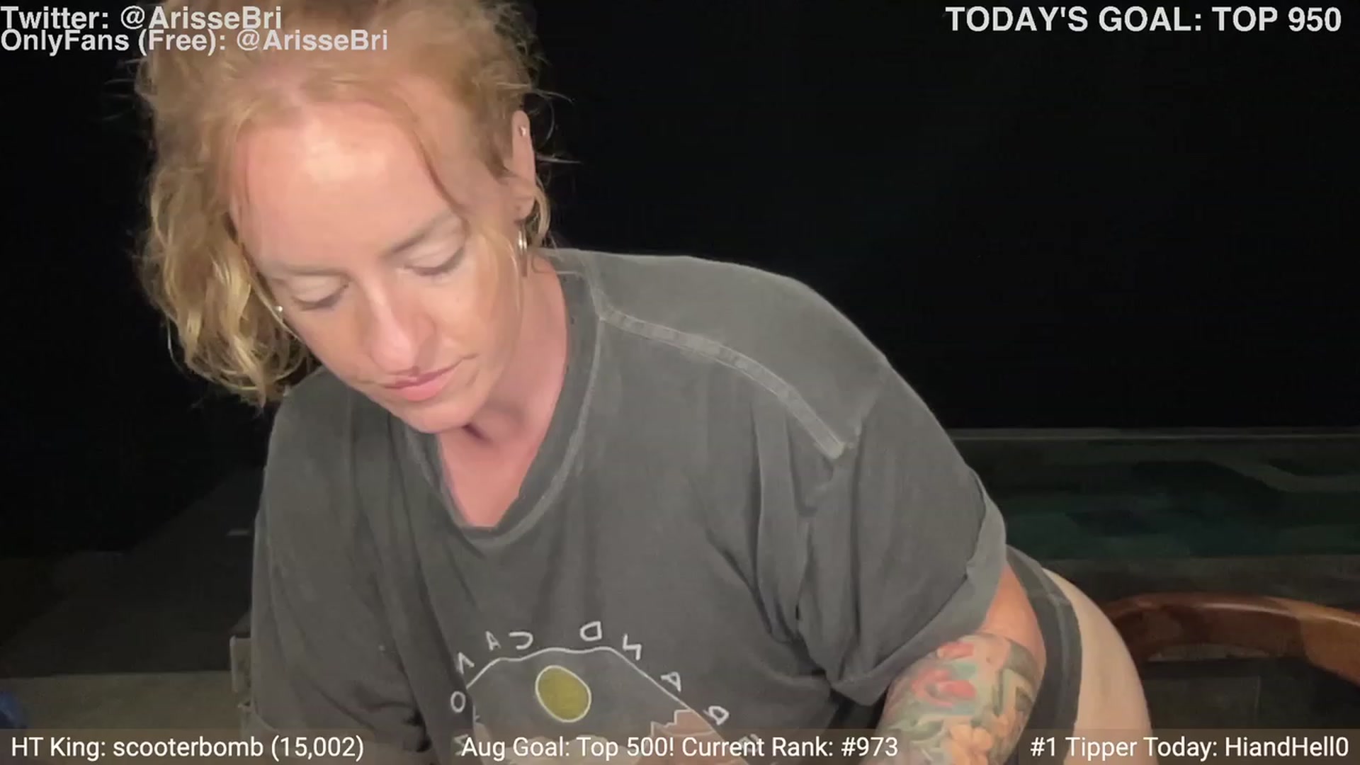 Gallery image thumbnail from ArisseBri's myfreecams stream on, 08/25/2023, 24:23 image 15 of 20