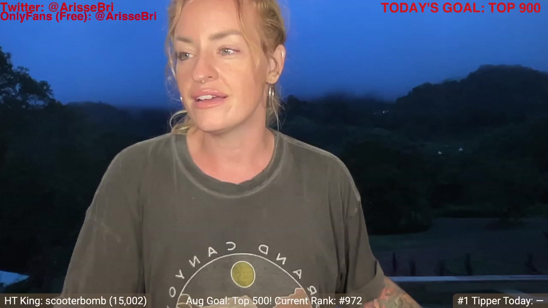 Gallery image thumbnail from ArisseBri's myfreecams stream on, 08/25/2023, 24:23 image 4 of 20