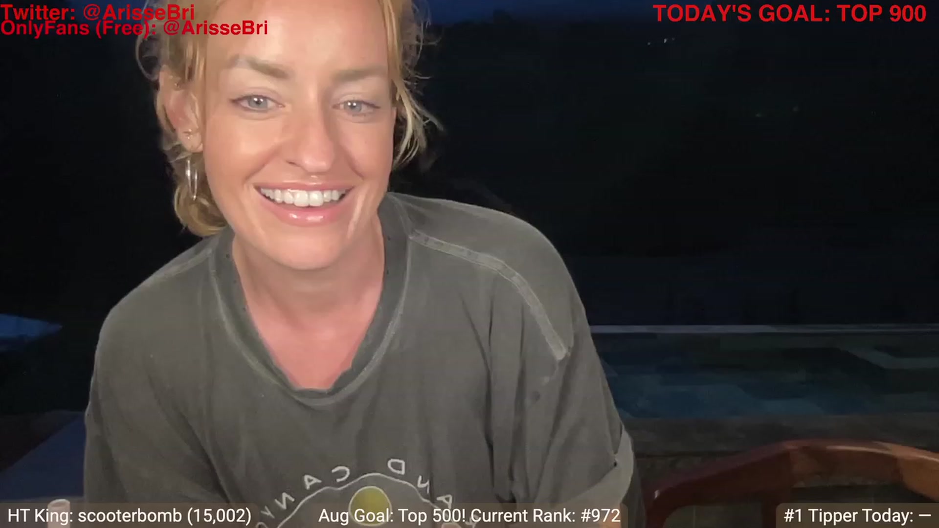 Gallery image thumbnail from ArisseBri's myfreecams stream on, 08/25/2023, 24:23 image 7 of 20
