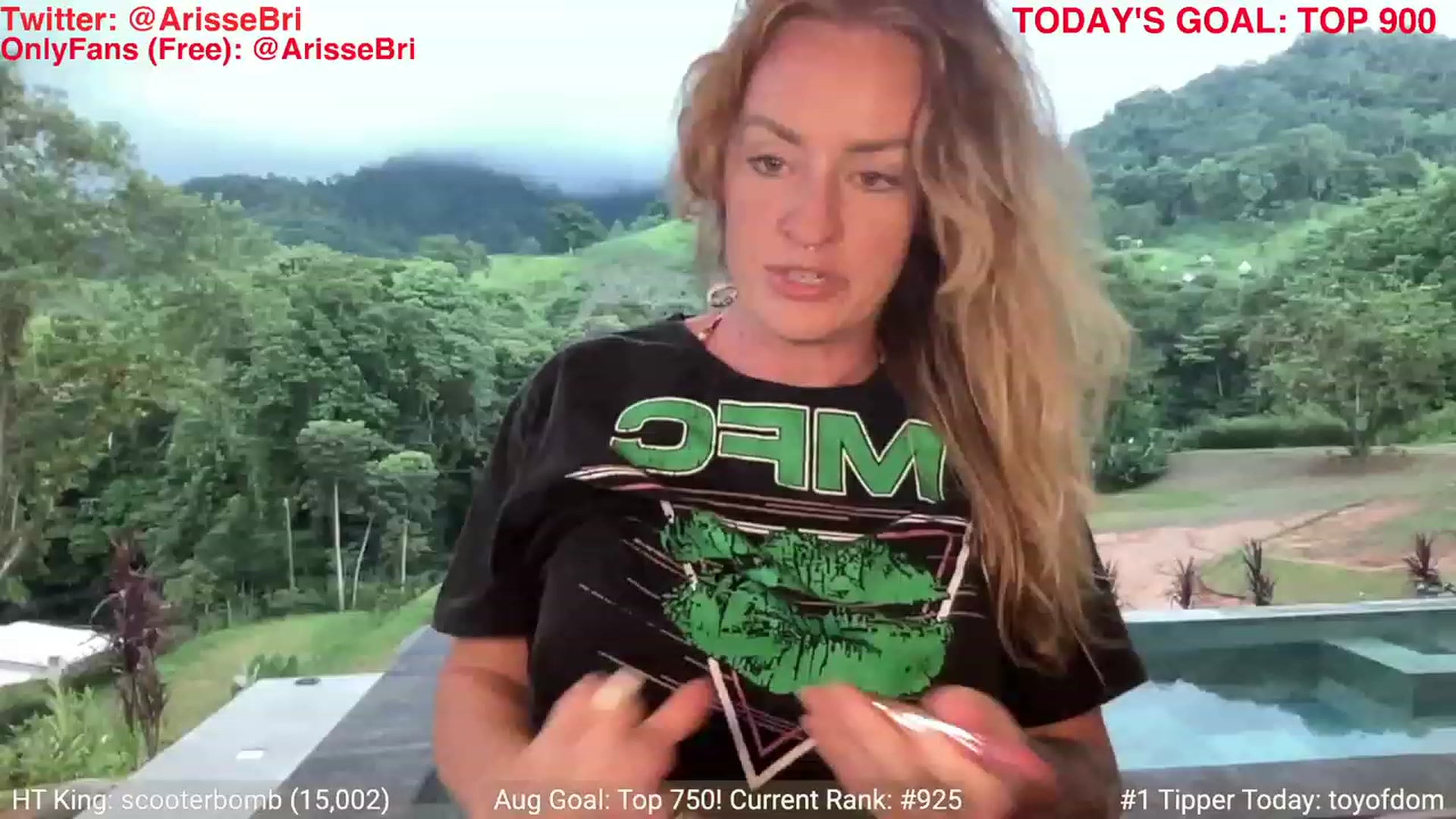 Gallery image thumbnail from ArisseBri's myfreecams stream on, 08/27/2023, 23:56 image 4 of 20