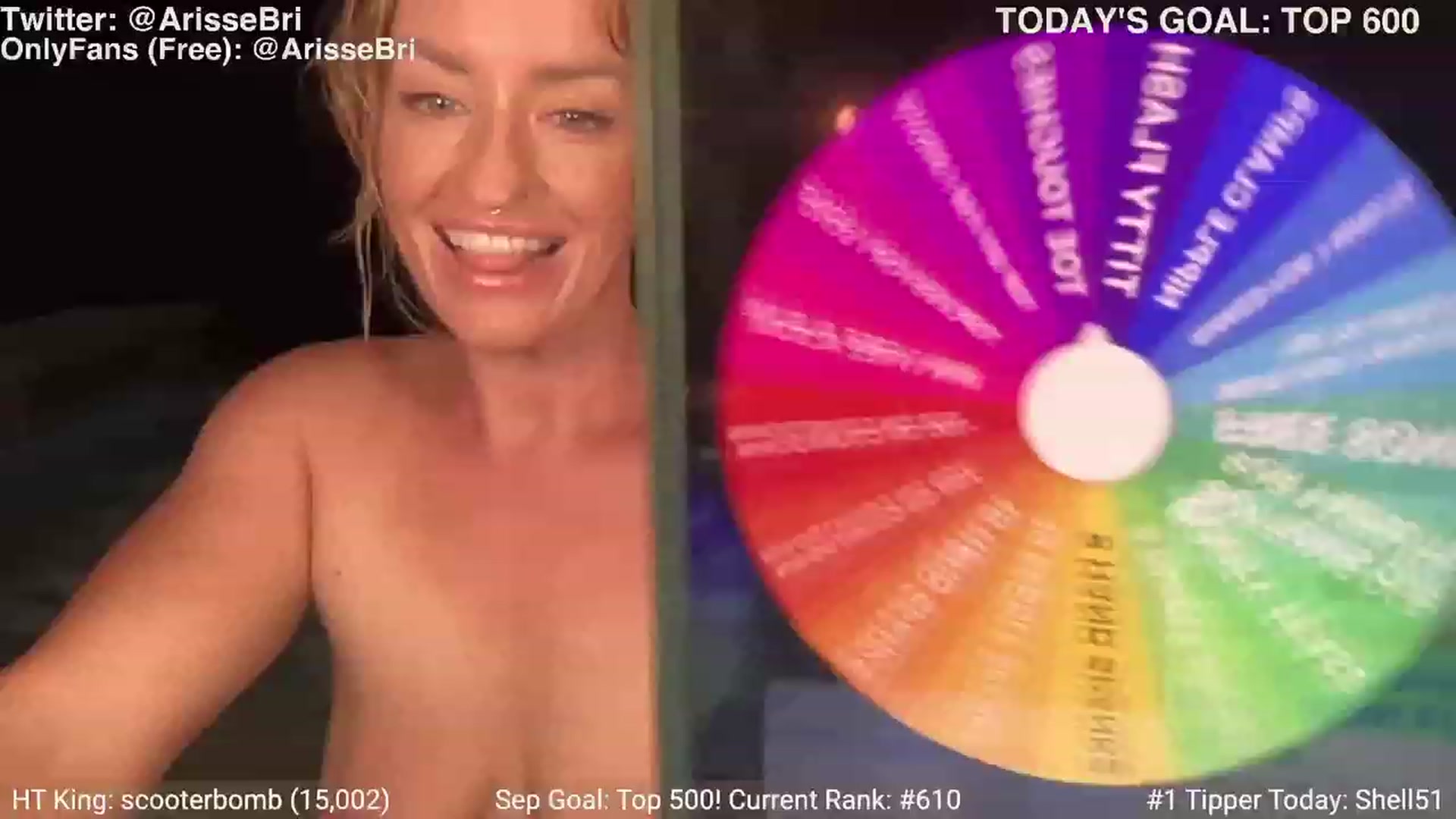 Gallery image thumbnail from ArisseBri's myfreecams stream on, 09/05/2023, 24:35 image 17 of 20
