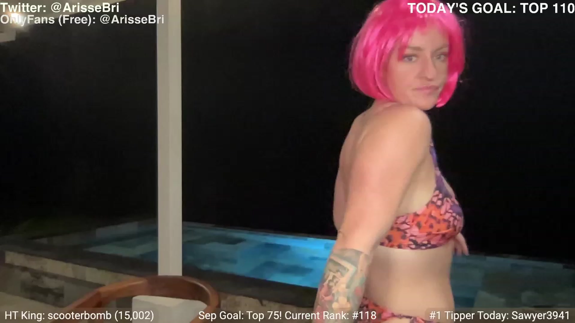 Gallery image thumbnail from ArisseBri's myfreecams stream on, 09/18/2023, 03:04 image 15 of 20