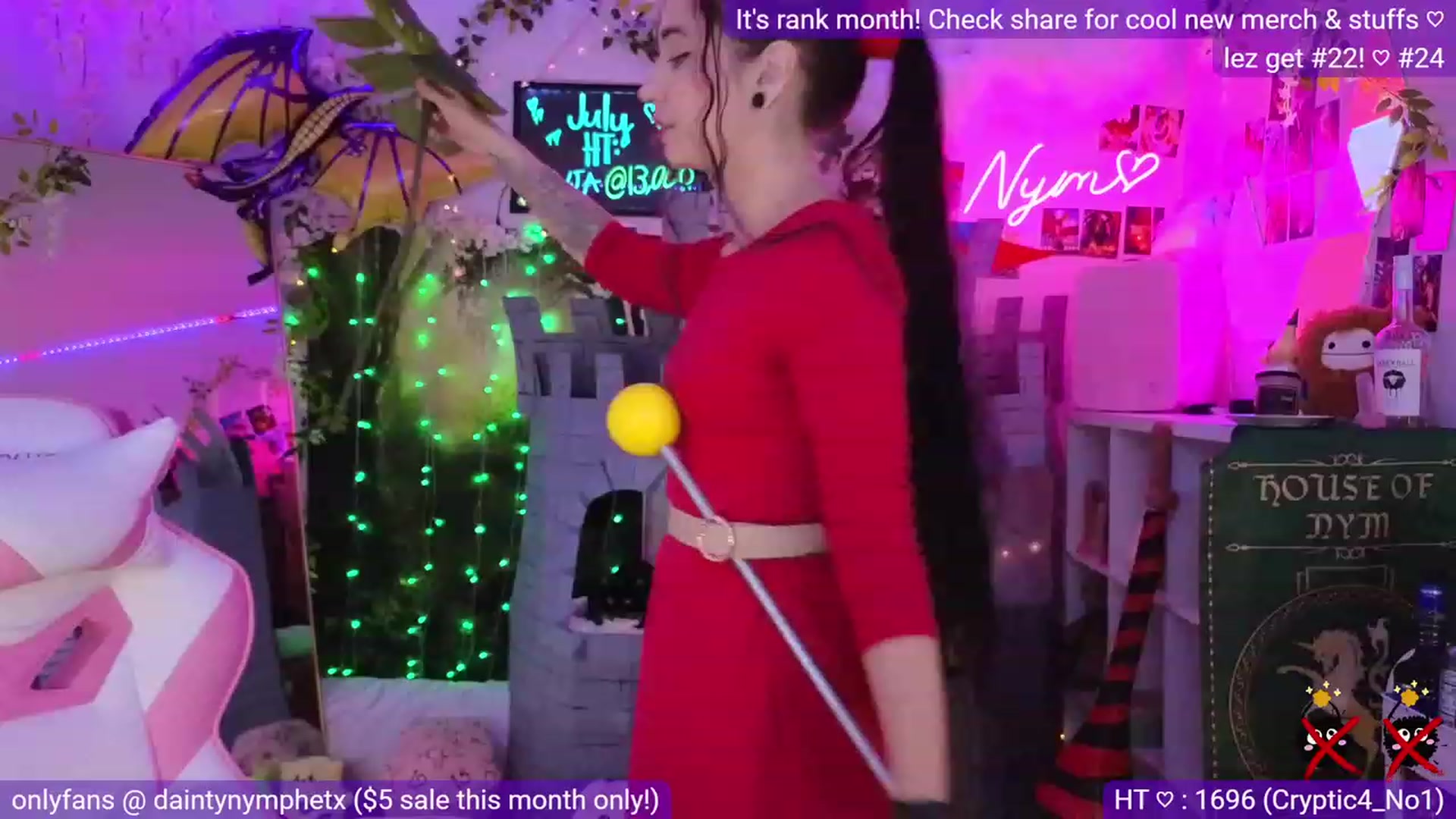 Gallery image thumbnail from Arrietty_x's myfreecams stream on, 07/14/2023, 03:33 image 17 of 20