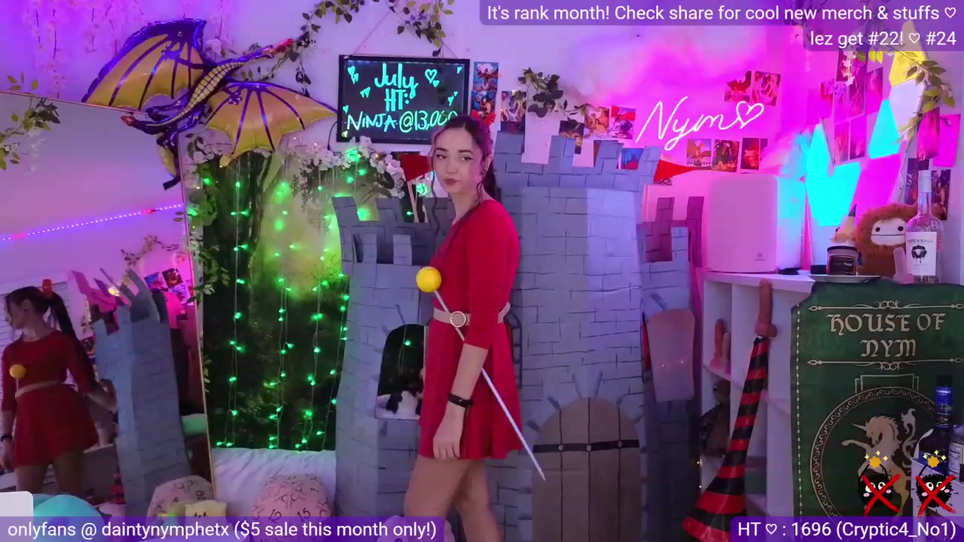 Gallery image thumbnail from Arrietty_x's myfreecams stream on, 07/14/2023, 03:33 image 15 of 20