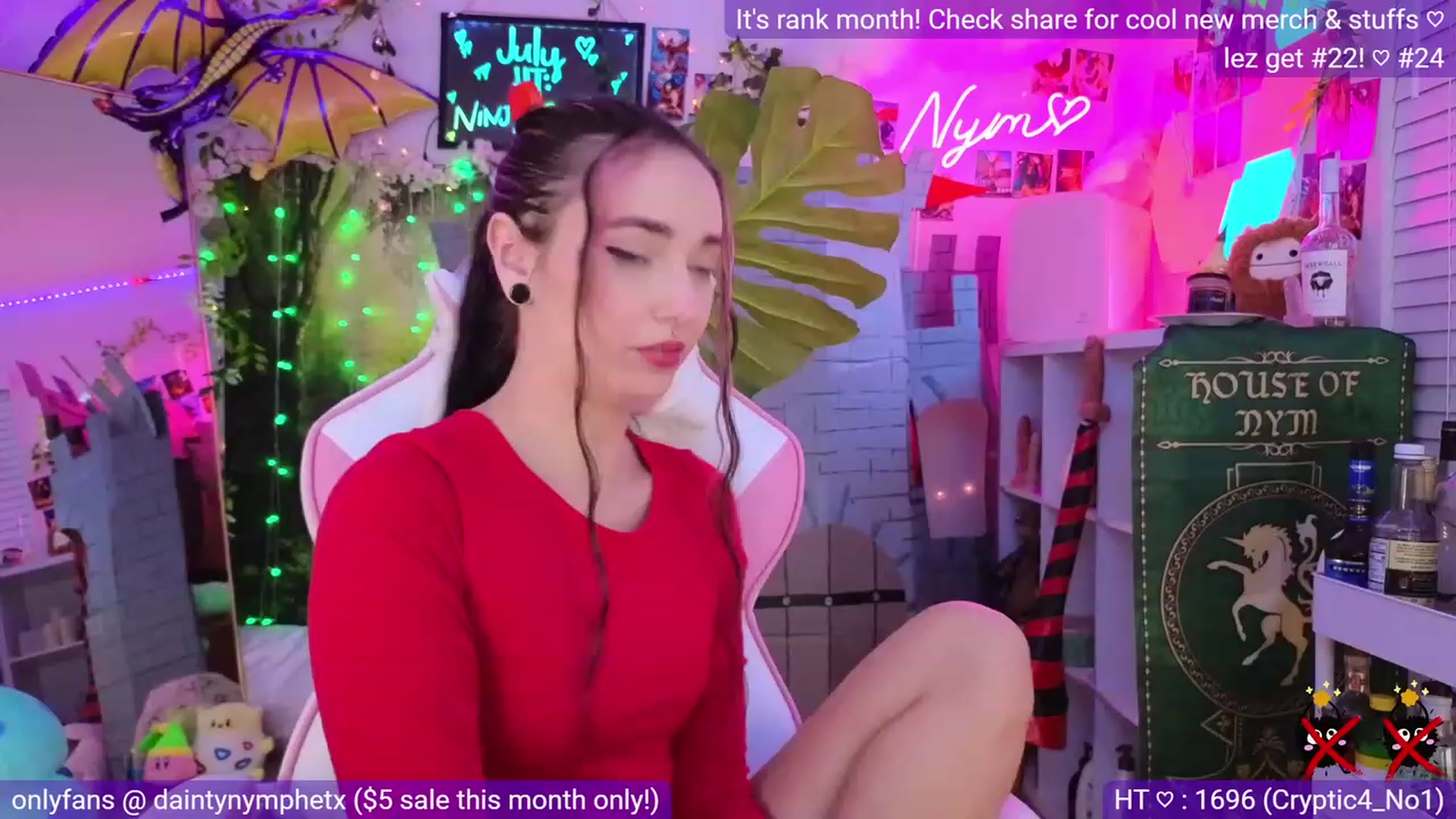 Gallery image thumbnail from Arrietty_x's myfreecams stream on, 07/14/2023, 05:01 image 5 of 20