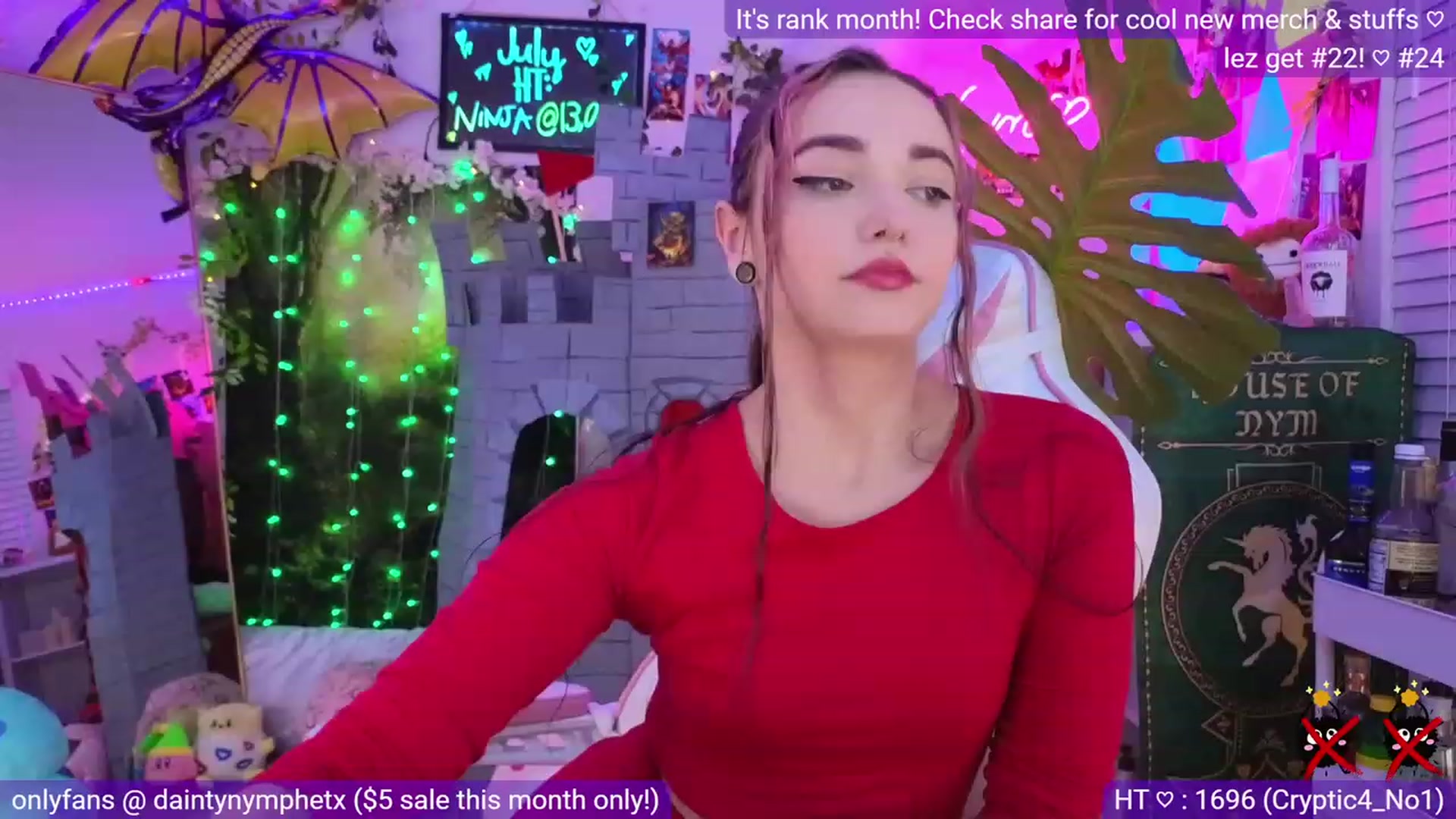 Gallery image thumbnail from Arrietty_x's myfreecams stream on, 07/14/2023, 05:01 image 6 of 20