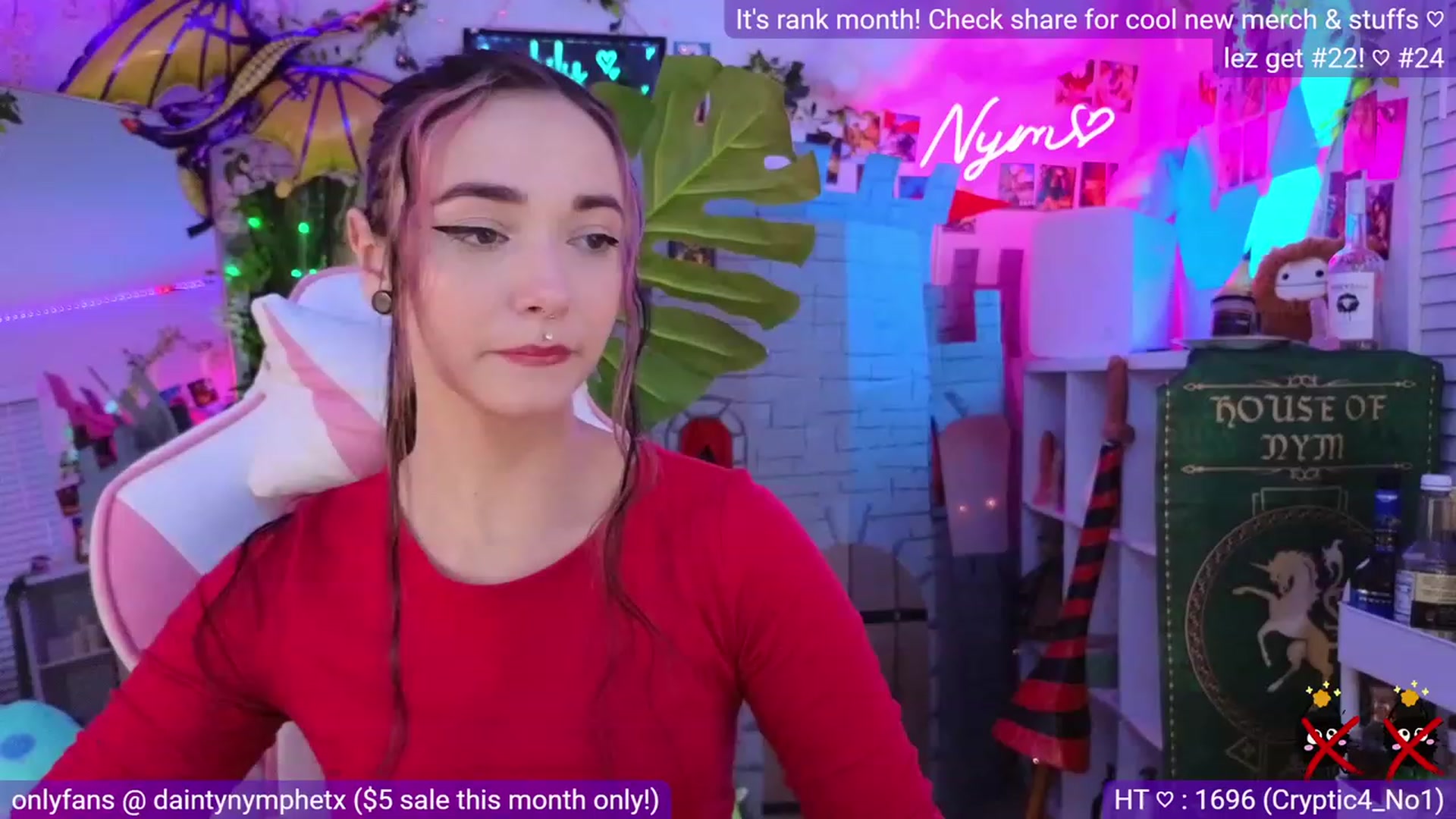 Gallery image thumbnail from Arrietty_x's myfreecams stream on, 07/14/2023, 05:01 image 3 of 20