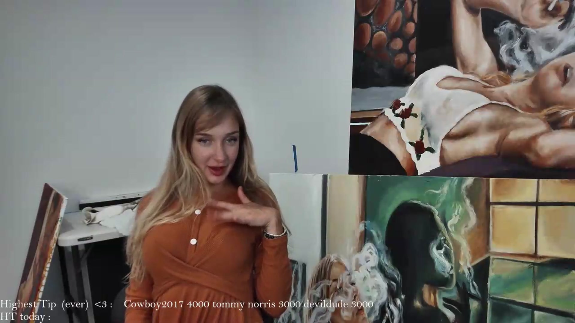 Gallery image thumbnail from ArtistGirly's myfreecams stream on, 06/07/2026, 08:09 image 8 of 20