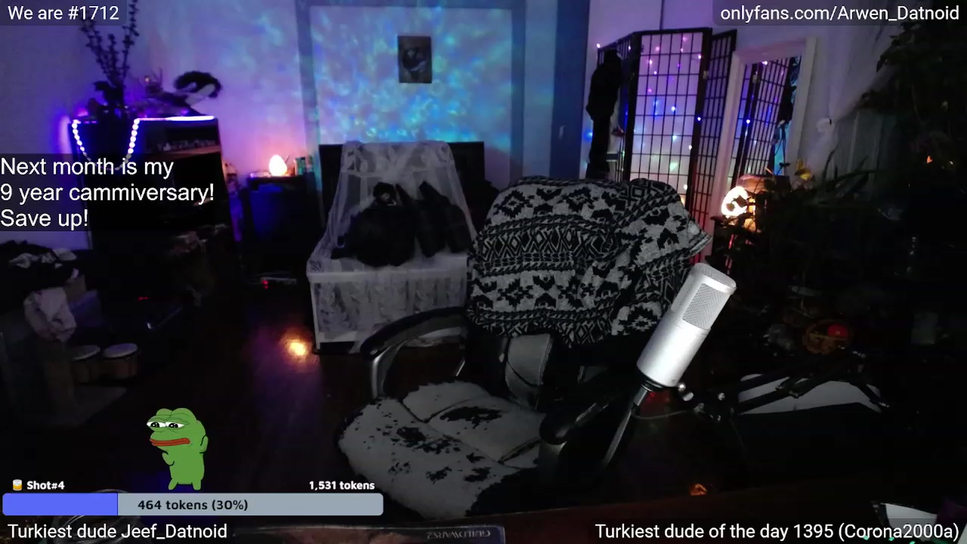 Gallery image thumbnail from Arwen_Datnoid's myfreecams stream on, 11/19/2022, 08:10 image 10 of 20