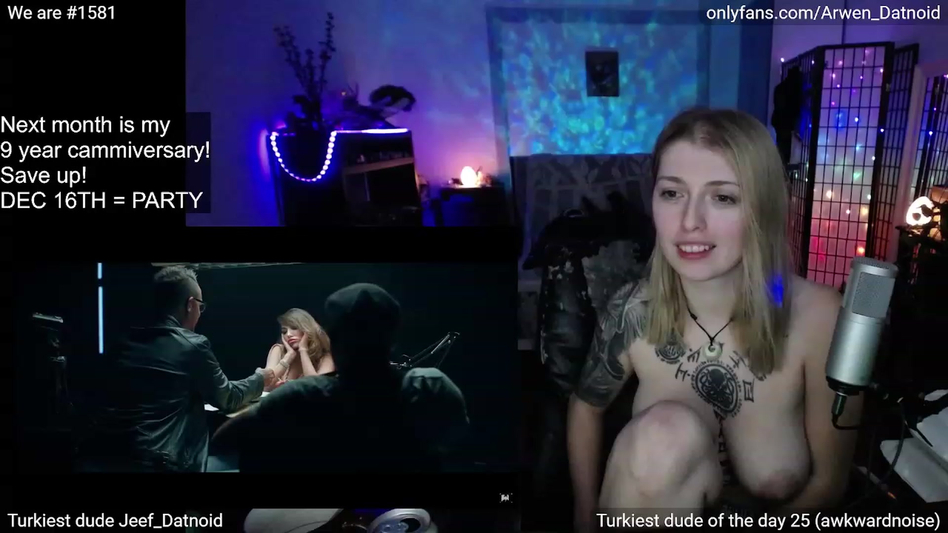Gallery image thumbnail from Arwen_Datnoid's myfreecams stream on, 11/27/2022, 08:31 image 17 of 20