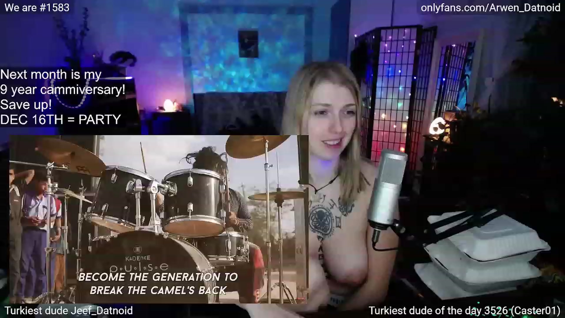 Gallery image thumbnail from Arwen_Datnoid's myfreecams stream on, 11/27/2022, 08:31 image 4 of 20