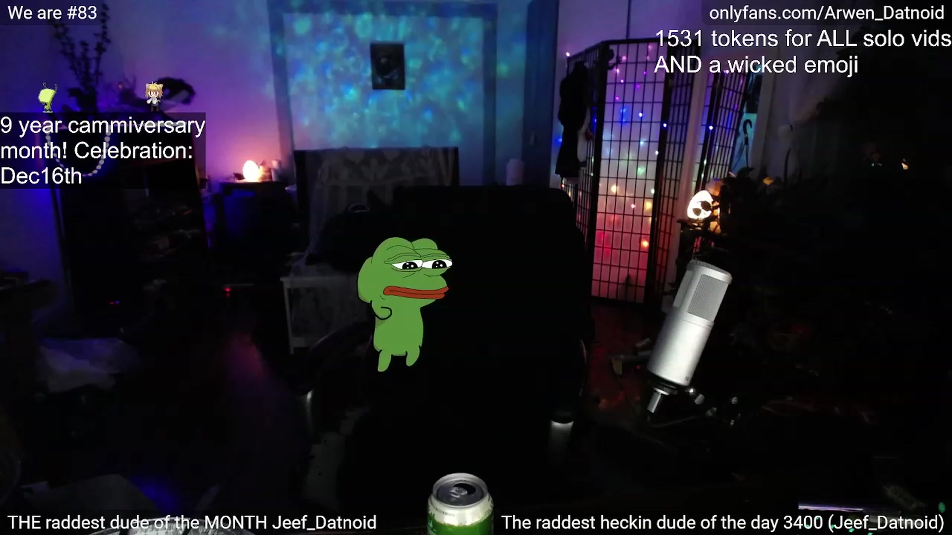 Gallery image thumbnail from Arwen_Datnoid's myfreecams stream on, 12/03/2022, 07:05 image 4 of 20