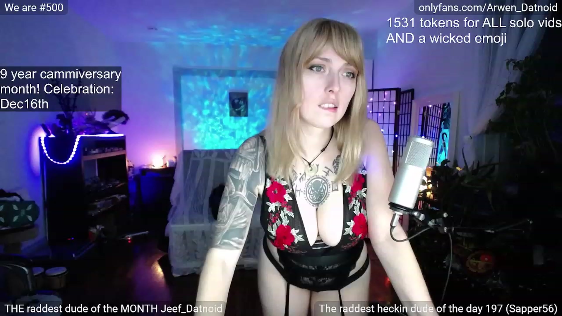 Gallery image thumbnail from Arwen_Datnoid's myfreecams stream on, 12/09/2022, 05:17 image 4 of 20