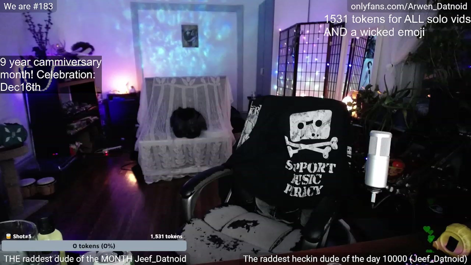 Gallery image thumbnail from Arwen_Datnoid's myfreecams stream on, 12/10/2022, 06:26 image 19 of 20