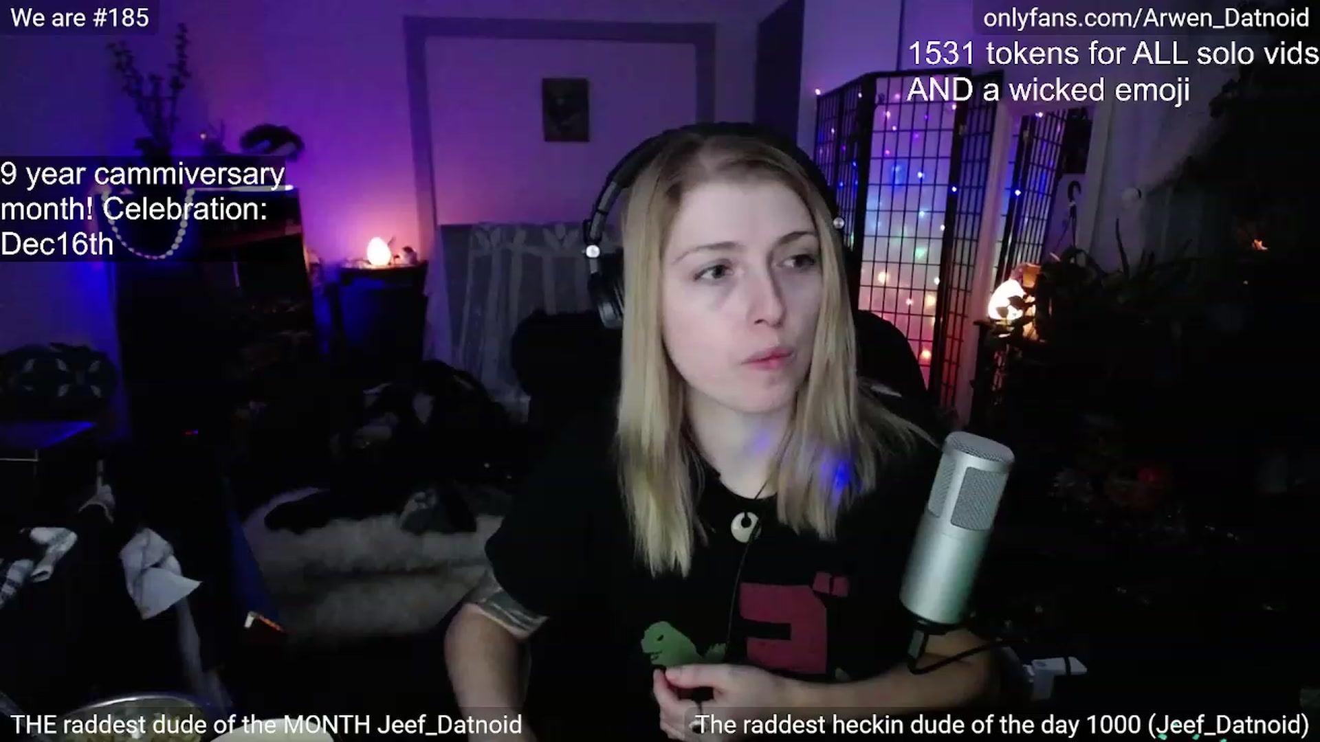 Gallery image thumbnail from Arwen_Datnoid's myfreecams stream on, 12/12/2022, 03:24 image 12 of 20