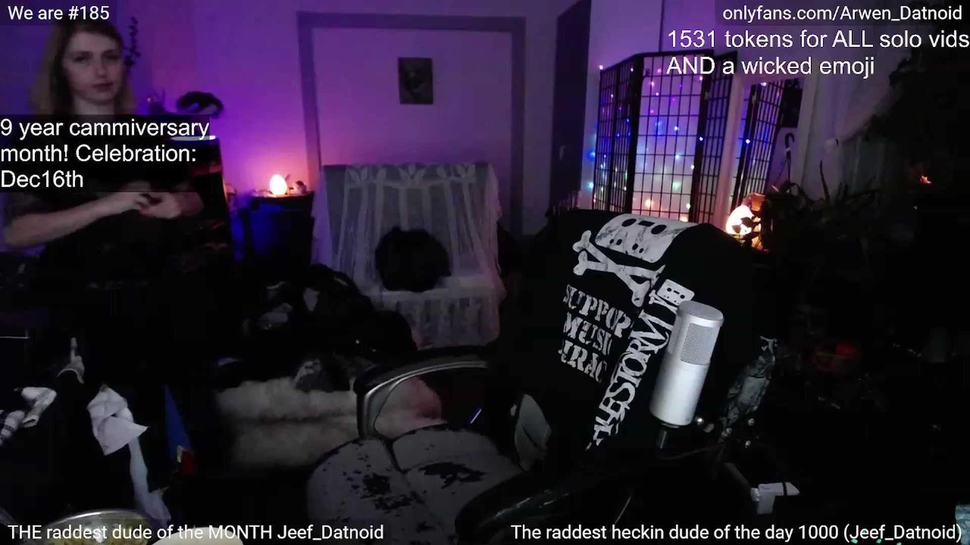 Gallery image thumbnail from Arwen_Datnoid's myfreecams stream on, 12/12/2022, 03:24 image 11 of 20