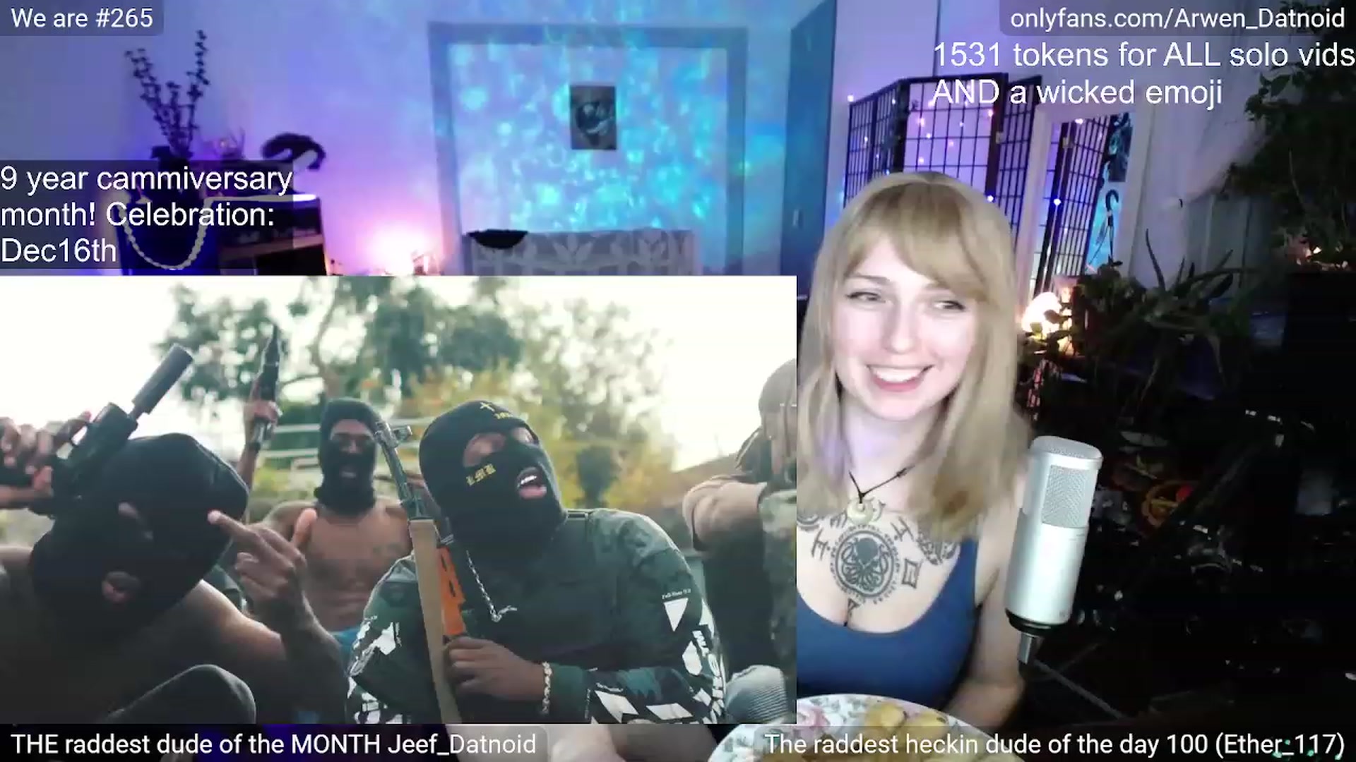 Gallery image thumbnail from Arwen_Datnoid's myfreecams stream on, 12/16/2022, 04:50 image 14 of 20