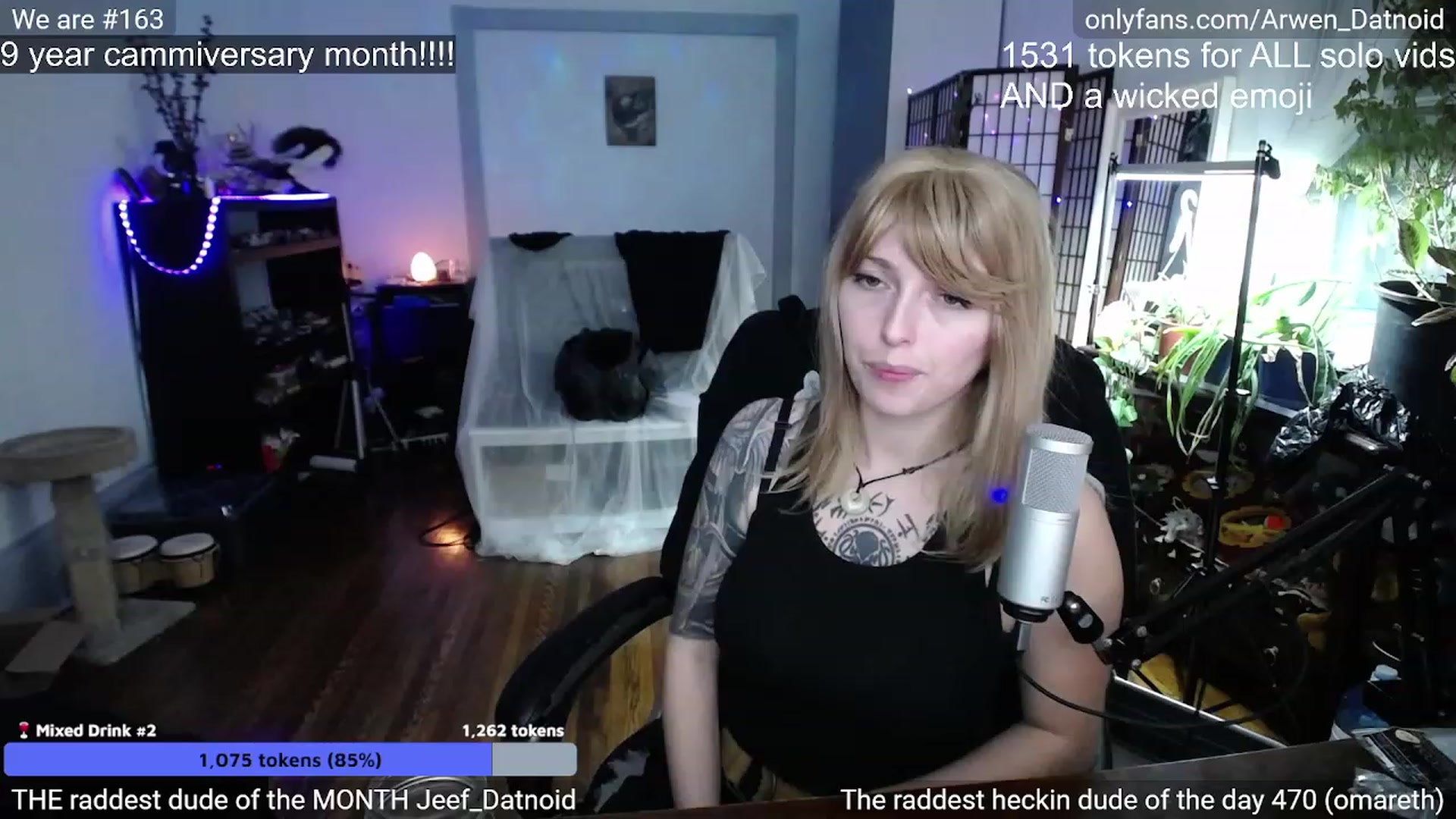 Gallery image thumbnail from Arwen_Datnoid's myfreecams stream on, 12/18/2022, 05:12 image 14 of 20