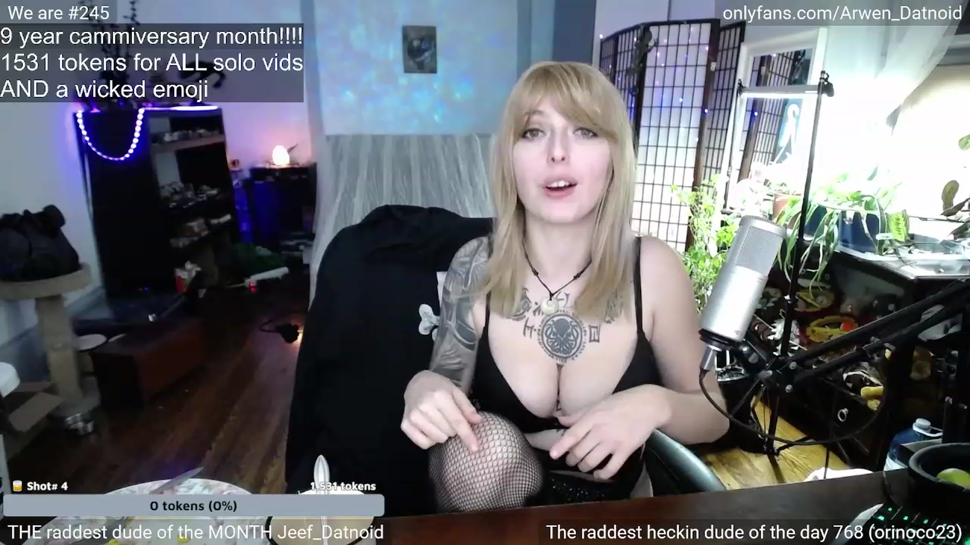 Gallery image thumbnail from Arwen_Datnoid's myfreecams stream on, 12/24/2022, 07:12 image 17 of 20