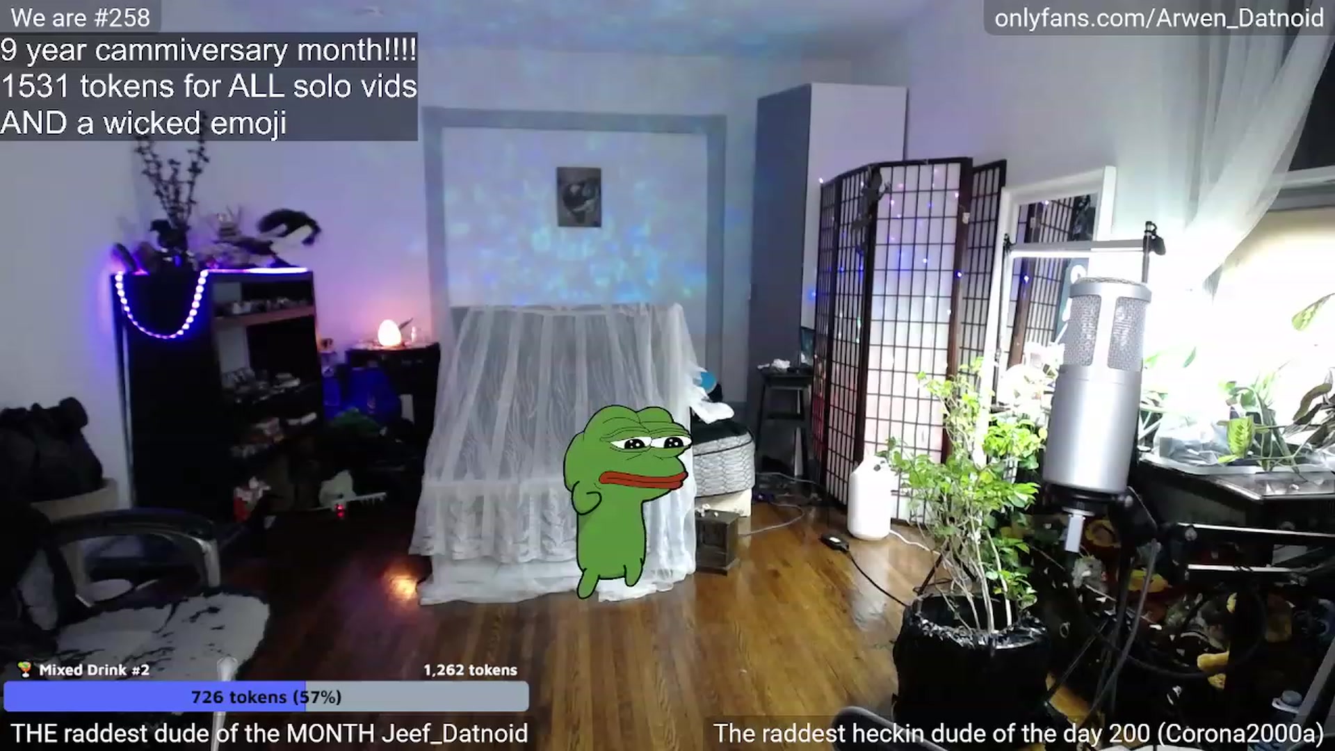 Gallery image thumbnail from Arwen_Datnoid's myfreecams stream on, 12/25/2022, 07:35 image 11 of 20