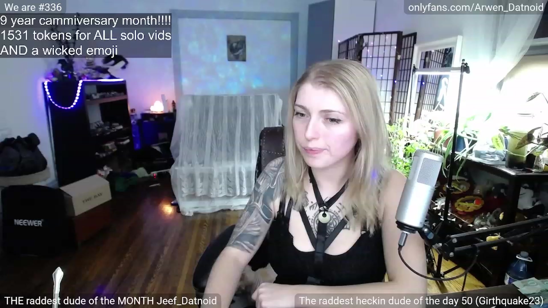 Gallery image thumbnail from Arwen_Datnoid's myfreecams stream on, 12/30/2022, 05:33 image 8 of 20