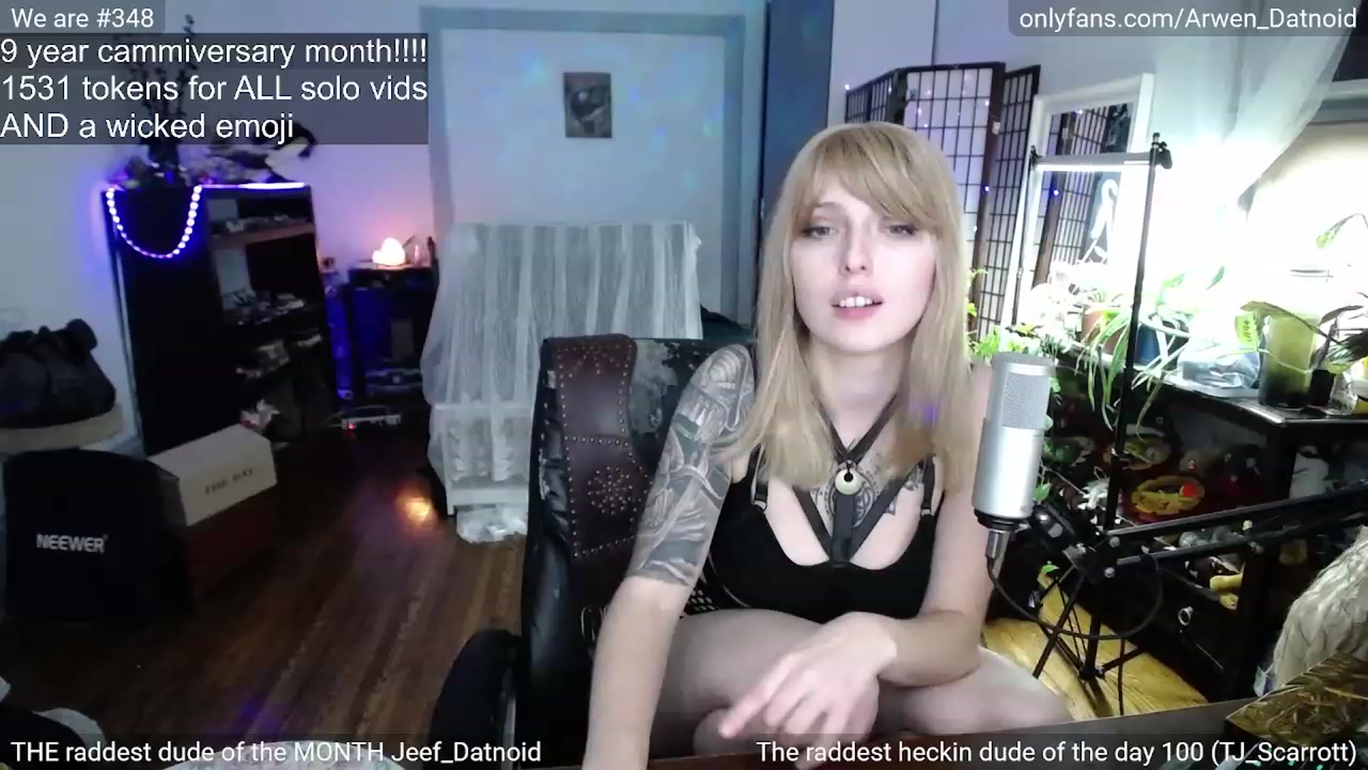 Gallery image thumbnail from Arwen_Datnoid's myfreecams stream on, 12/31/2022, 03:47 image 7 of 20